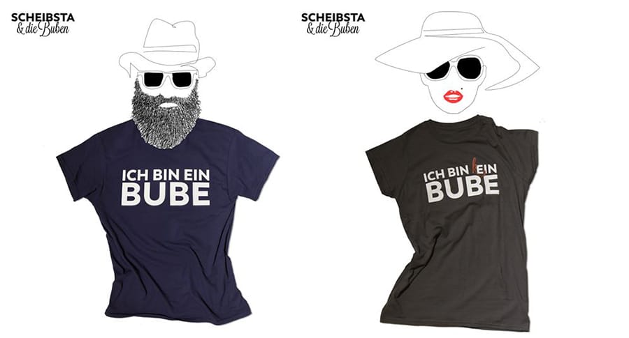 Scheibsta und die Buben_Shirts_Countdown to Christmas_Beitrag