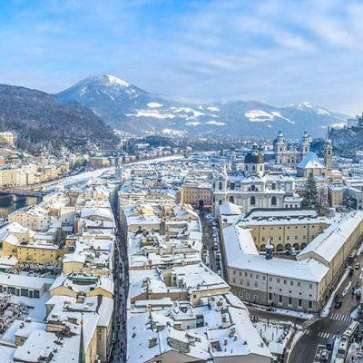 Salzburg Winter Panorama
