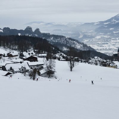 Stadtflucht-Hallein-Skifahren